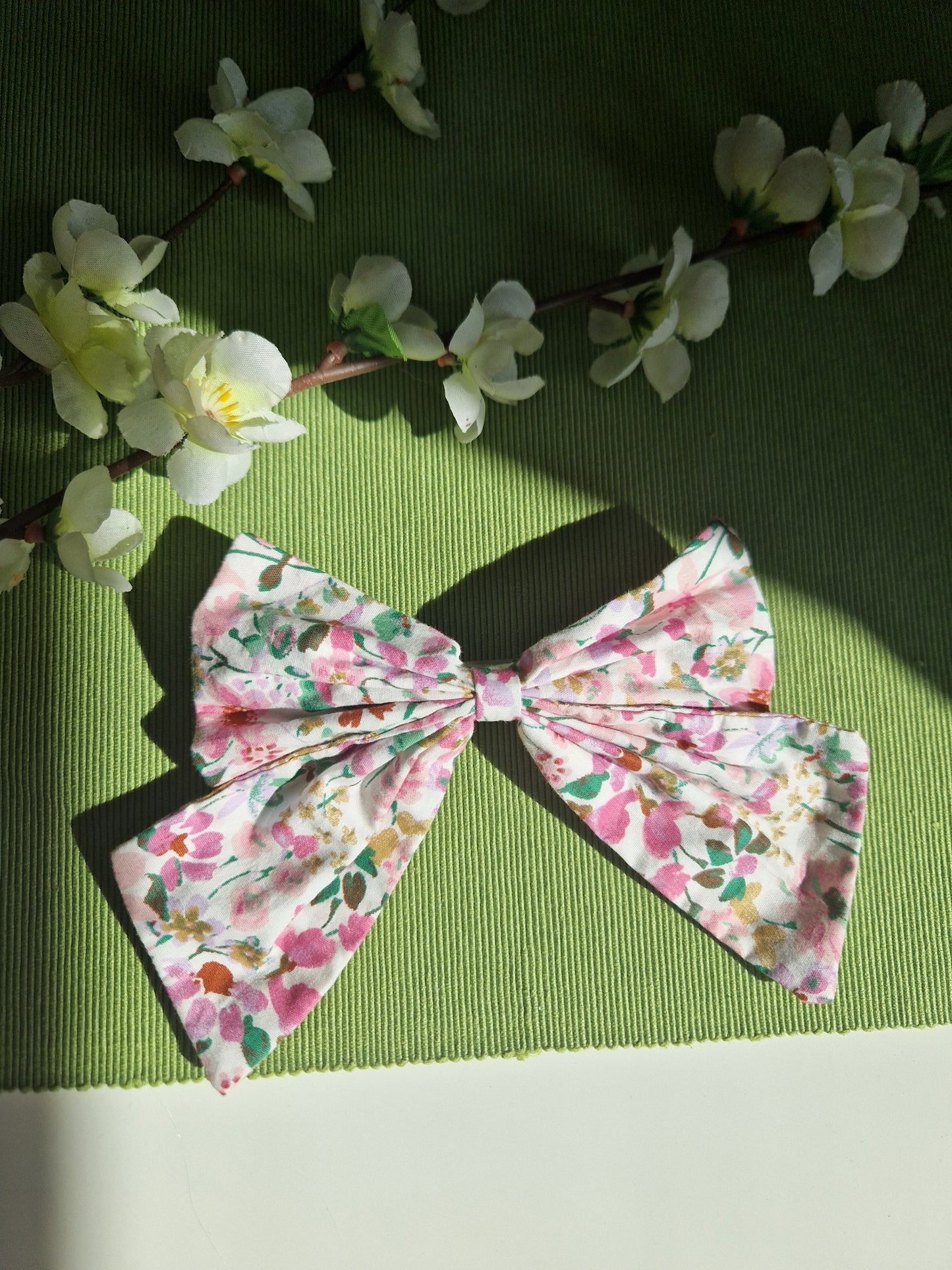 Pink Floral Scrunchies Collection