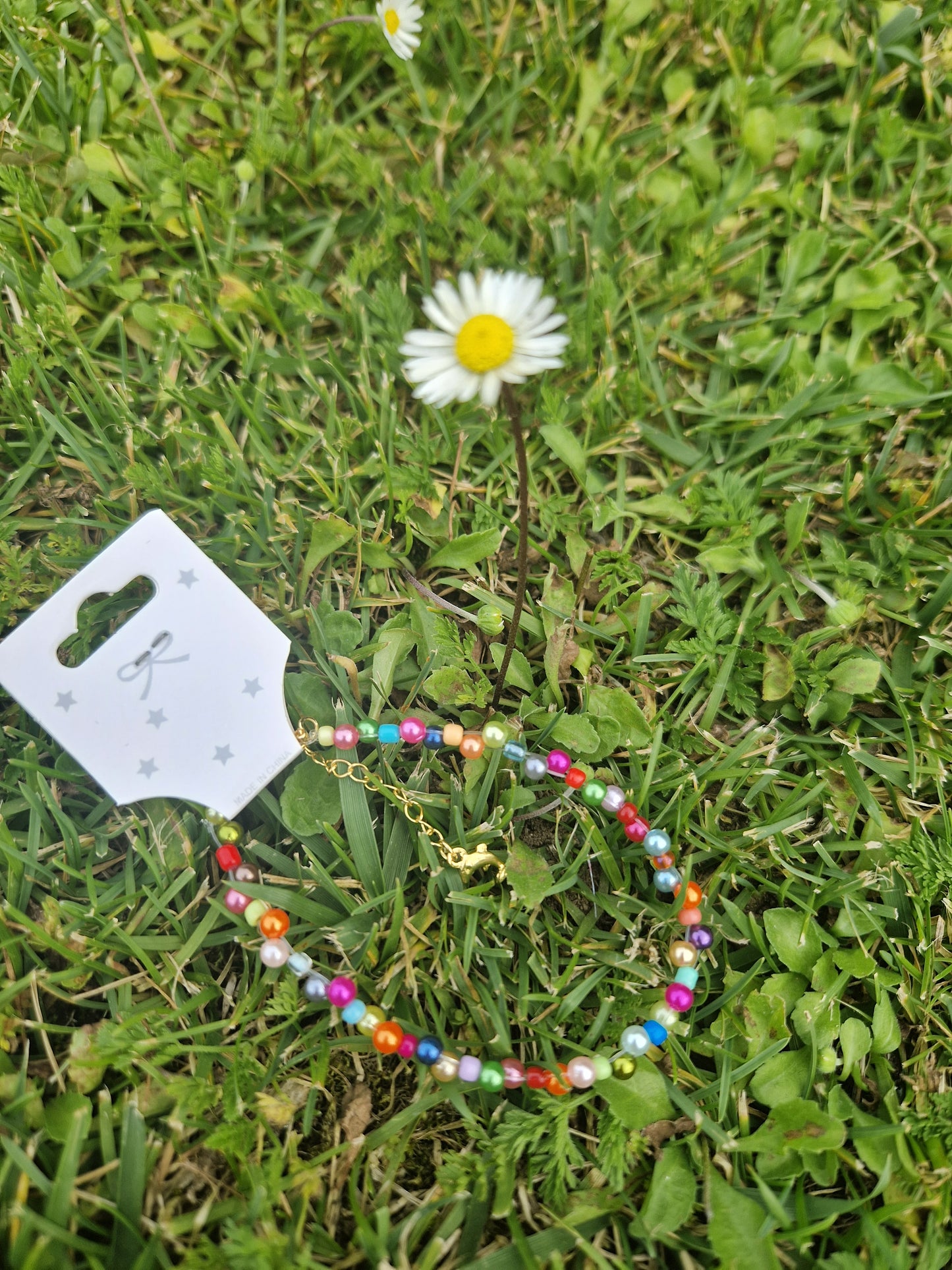 Handmade Multi Color Thinny Bracelet with Dolfin Gold Lock