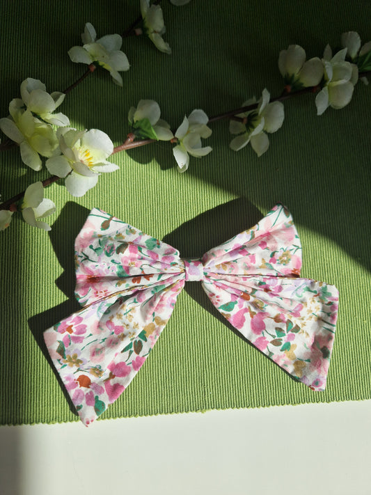 Pink Floral Scrunchies Collection